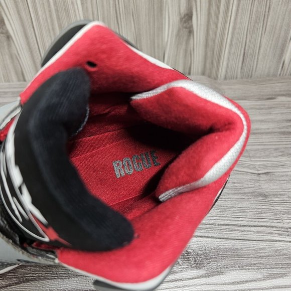 PATRICK EWING Rogue x ONYX Grey 3M Black Red Basketball Shoes Men's Size 9 NEW - Picture 9 of 16